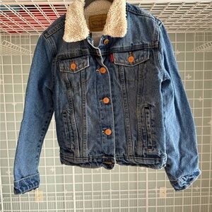 LEVI'S Sherpa Trucker Kids Jacket